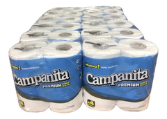 Papel Higienico Campanita Doble Hoja Bolson 48 Rollos 30 Mts