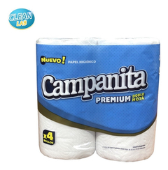 Papel Higienico Campanita Doble Hoja Bolson 48 Rollos 30 Mts - tienda online