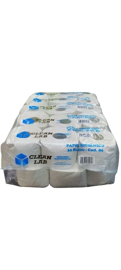 PAPEL HIGIENICO BLANCO 80 MTS X 30 ROLLOS PESO 3 KG APROX - comprar online