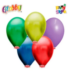 GLOBBY 9" PERLADO - Bolsita x 25 u. - comprar online