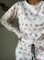 B87 PIJAMA HUESO / FRUTILLITAS - Leda Milena