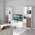 DESPENSERO COLUMNA 180 M - 1 PUERTA 1 CAJON EXPRESS BLANCO FRENTE CARV MEZMELAMINA MOSCONI - Adriana Hogar y Muebles: Electro y Artículos para el Hogar