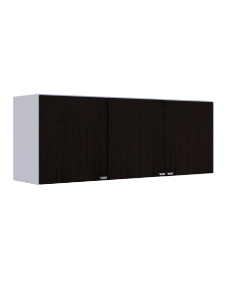 ALACENA 1.20MTS BLANCO Y WENGUE ORLANDI