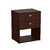 MESA DE LUZ NATURE 2 CAJONES WENGUE MOSCONI
