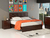 RESPALDO NATURE SOMMIER 2 PL - MELAMINA WENGUE MOSCONI en internet