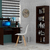BIBLIOTECA CON ESTANTES 060 MTS MELAMINA WENGUE MOSCONI - comprar online