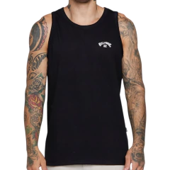 Camiseta Regata Billabong Small Arch (Preto)