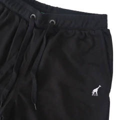 Bermuda LRG Walk Especial 47 Sweatshort Preto - comprar online
