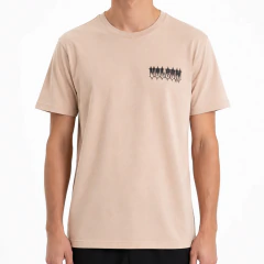 Camiseta Volcom Gamma Doom (Bege) - comprar online