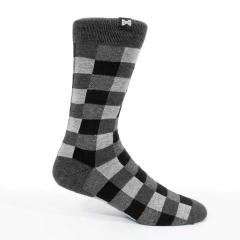 Meia Norden Quadri Cinza - comprar online
