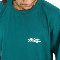 Camiseta Wats Escada (Verde Musgo) na internet