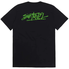 Camiseta Surfavel Neon Green Tag