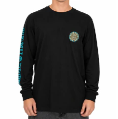 Camiseta Manga Longa Element Timber The A Hike (Preto)