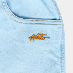 Calça Wats Jeans Baggy Reta Tag (Offwhite) - loja online