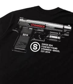 Camiseta Stranger Error 404 (Preta) - comprar online