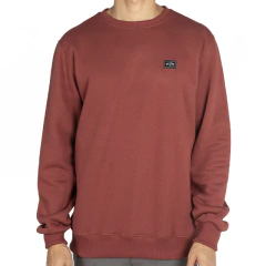 Moletom Billabong Care Small Arch Patch (Vinho) - comprar online
