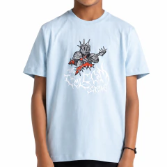Camiseta Volcom Juvenil Spikesnight (Azul)