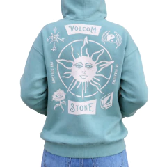 Moletom Feminino Volcom Lounging (Verde)