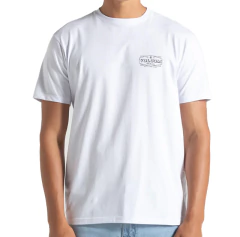 Camiseta Volcom Work Wear Union (Branca) na internet