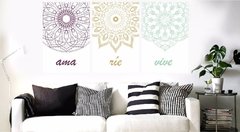 Mandala AMA RIE VIVE colores - comprar online