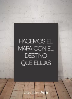 MAPA CON DESTINO A TU ELECCI