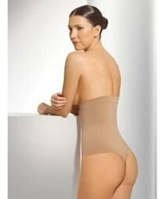 faja less cintura alta control abdominal, cintura siliconada. aretha - Moda intima