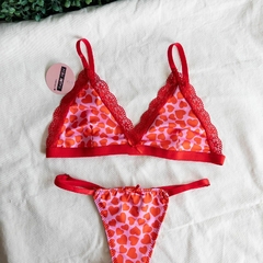 CONJUNTO CORAZON ROSA - tienda online