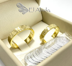 1492. Argollas de matrimonio en bronce. - comprar online