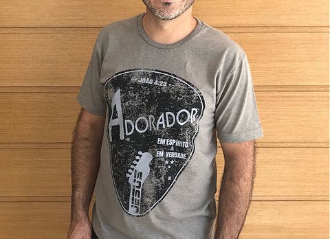 Camiseta - Palheta (Adorador)