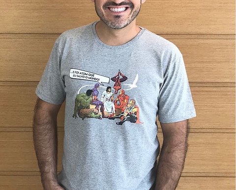 Camiseta - Heróis