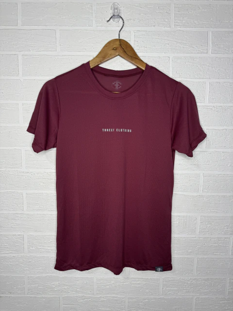 Camisa Baby Look Feminina Dry Threef - Bordo