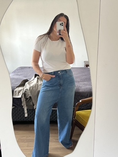 JEAN TIRO LARGO BLUE - tienda online