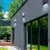 Kit 2 Arandela Parede Interna Externa 2 Friso C/ Led - Preto - loja online