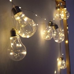 Pisca Varal 10 Lâmpadas Incandescentes 100 Leds 3 M Decoração - comprar online