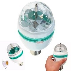 Lâmpada De Led Luz Colorida Giratória Rotativa Maluca Bi-Volt Luizinha - comprar online