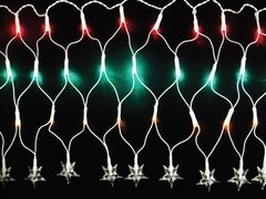 Pisca Natal Rede 120 Leds Estrela Festa 4m Decoração Natal Varias Cores na internet