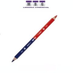 Lápiz Milan Bicolor Maxi Triangular Colores Azul/rojo X 12 - comprar online