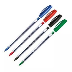 Lapicera Bolígrafo Faber Castell Trilux 032 X50 Color Azul - MBG libreria Comercíal