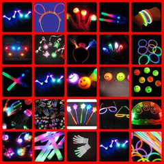 Imagen de PACK LUJO - Cotillon Luminoso 400 Art. Carnaval Carioca Fluo Neon