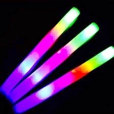 ROMPECOCOS ESPUMA LED MULTICOLOR PACK X 20 - comprar online