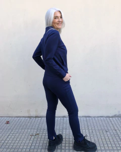 Pantalón NORMA azul - Fernanda Espoille 