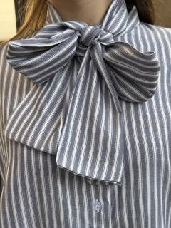 Camisa SAGITARIO azul - Fernanda Espoille 