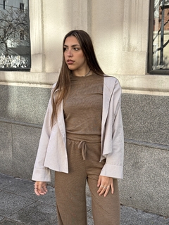 Camisa SOL beige
