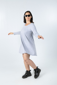Vestido MANCHESTER gris - comprar online