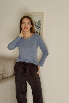 Remera ESCORPIO celeste - comprar online