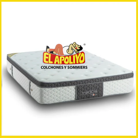 Colchón Tahití Super King (200x200x32) RESORTES Pocket ALTA GAMA
