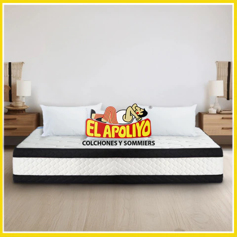 Colchón Simetric PILLOW Queen (160x200x31) RESORTES Bonell