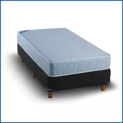 Sommier y Colchón Aguamarina BM 80x190x50 ESPUMA Dens. 21kg/m³ - comprar online