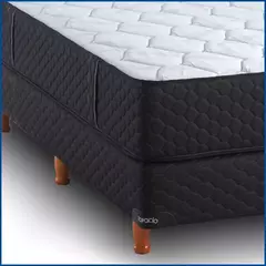 Sommier y Colchón Axis 140x190x56 RESORTES en internet