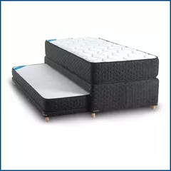 Diván Cama Dual TOPACIO 90x200 RESORTES - comprar online